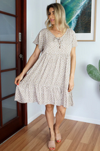 Load image into Gallery viewer, Kiki Baby Doll Dress Links Print
