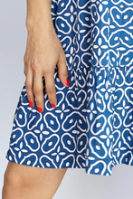 Load image into Gallery viewer, Kiki Baby Doll Dress Links Print
