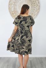 Load image into Gallery viewer, Kiki Baby Doll Dress Betelnut Print
