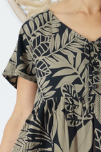Load image into Gallery viewer, Kiki Baby Doll Dress Betelnut Print
