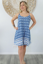Load image into Gallery viewer, Folly Dress Scallops Print
