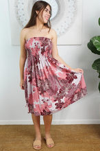 Load image into Gallery viewer, Short Smock Dress Eliza Print
