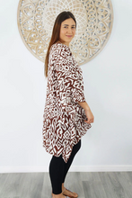 Load image into Gallery viewer, Short Tunic Asmat Print
