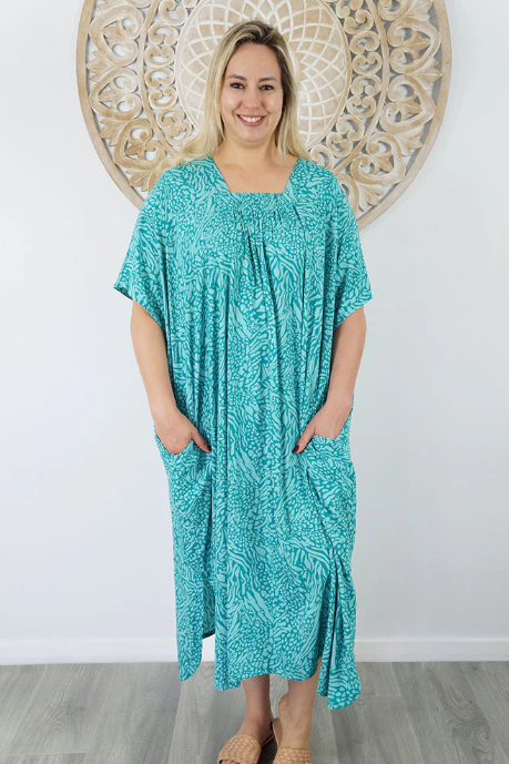 Bermuda Kaftan Kerala Print