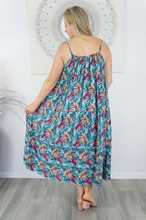 Load image into Gallery viewer, Goa dress Lady Fern Print

