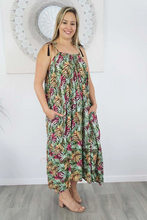 Load image into Gallery viewer, Goa dress Lady Fern Print
