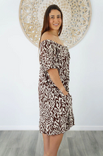 Load image into Gallery viewer, Cuba dress Asmat Print
