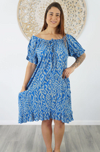 Load image into Gallery viewer, Cuba dress Asmat Print
