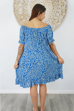 Load image into Gallery viewer, Cuba dress Asmat Print
