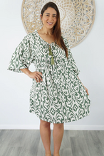 Load image into Gallery viewer, Avocado Dress Totem Print
