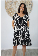 Load image into Gallery viewer, Kiki Baby Doll Dress Lush Print
