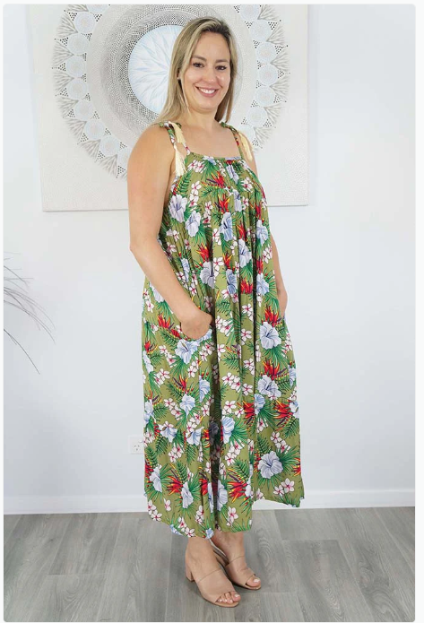 Goa dress Bula Print