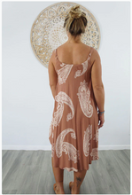 Load image into Gallery viewer, Mid Length Montego Dress Tree of Life Print
