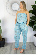 Load image into Gallery viewer, Long Jumpsuit Cobra Print
