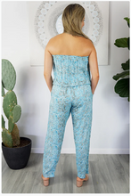 Load image into Gallery viewer, Long Jumpsuit Cobra Print
