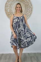 Load image into Gallery viewer, Mid Length Montego Dress Honiara Print
