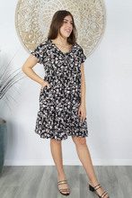 Load image into Gallery viewer, Kiki Baby Doll Dress Spring Flower Print
