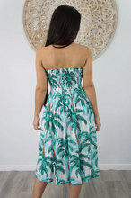 Load image into Gallery viewer, Short Smock Dress Coconut Grove Print
