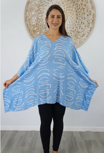 Load image into Gallery viewer, Short Tunic Half Moon Print
