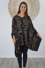 Load image into Gallery viewer, Short Tunic Half Moon Print
