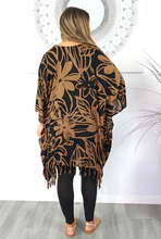 Load image into Gallery viewer, Short Cover Up Rarotonga Print
