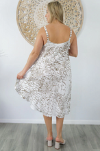 Load image into Gallery viewer, Mid Length Montego Dress Animal Print
