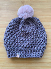 Load image into Gallery viewer, Handmade Crochet Beanie with Removable Pom
