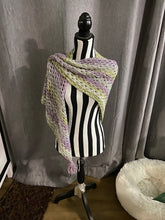 Load image into Gallery viewer, Hand Crochet Cape / Wrap Scarf
