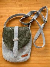 Load image into Gallery viewer, Hand Made Recycled Denim Crossbody Bag
