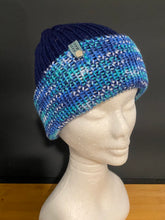 Load image into Gallery viewer, Handmade Reversible Knit Beanie
