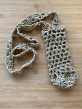 Load image into Gallery viewer, Crochet Water Bottle Crossbody Bag
