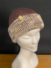 Load image into Gallery viewer, Handmade Reversible Knit Beanie
