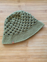 Load image into Gallery viewer, Handmade Crochet Cotton Bucket Hat
