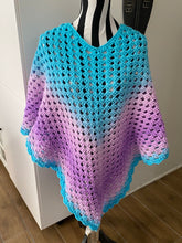 Load image into Gallery viewer, Handmade Crochet Poncho
