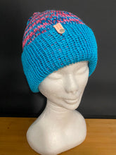 Load image into Gallery viewer, Handmade Reversible Knit Beanie
