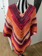 Load image into Gallery viewer, Handmade Crochet Poncho
