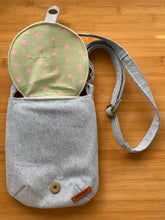 Load image into Gallery viewer, Hand Made Recycled Denim Crossbody Bag
