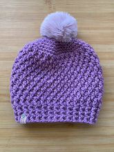 Load image into Gallery viewer, Handmade Crochet Beanie with Removable Pom
