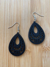 Load image into Gallery viewer, Handcrafted African Wooden Drop Earrings - Drop
