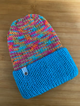 Load image into Gallery viewer, Handmade Reversible Knit Beanie
