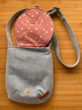 Load image into Gallery viewer, Hand Made Recycled Denim Crossbody Bag
