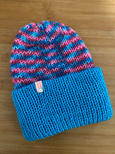 Load image into Gallery viewer, Handmade Reversible Knit Beanie
