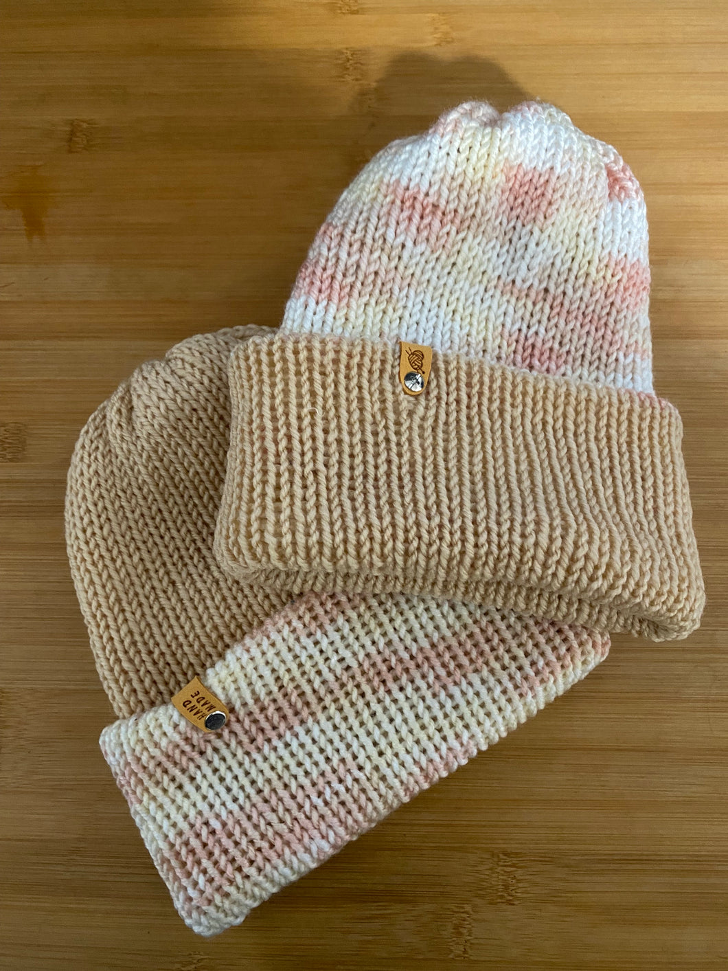 Handmade Reversible Knit Beanie