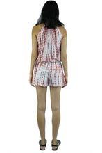 Load image into Gallery viewer, Chloe Halter Neck Romper Waterglass Print
