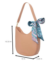 Load image into Gallery viewer, Alexis Bendel Hobo Bag with Scarf
