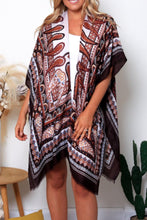 Load image into Gallery viewer, Kimono Jacket Paisley Print
