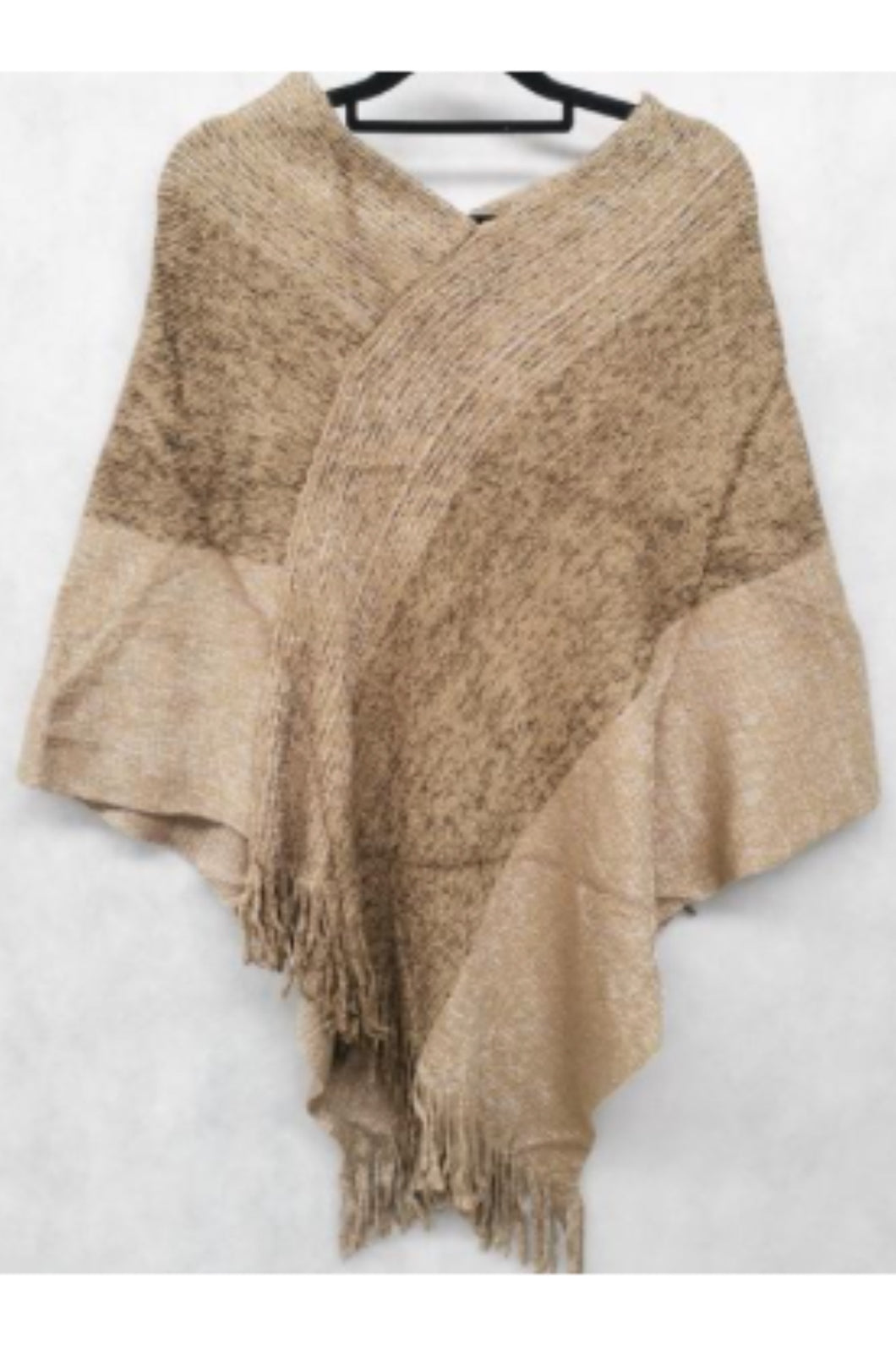 Knitted Poncho Ombre Pattern