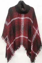 Load image into Gallery viewer, Knitted Turtleneck Poncho
