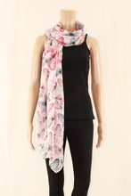 Load image into Gallery viewer, Large Cotton Feel Scarf Butterfly Print
