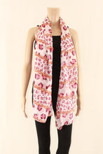 Load image into Gallery viewer, Large Cotton Feel Scarf Chain Print
